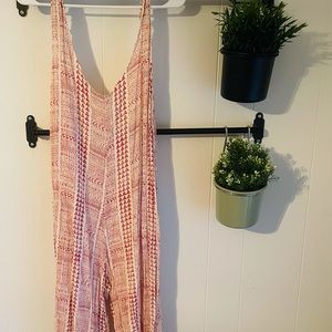 Red Aztec jumpsuit